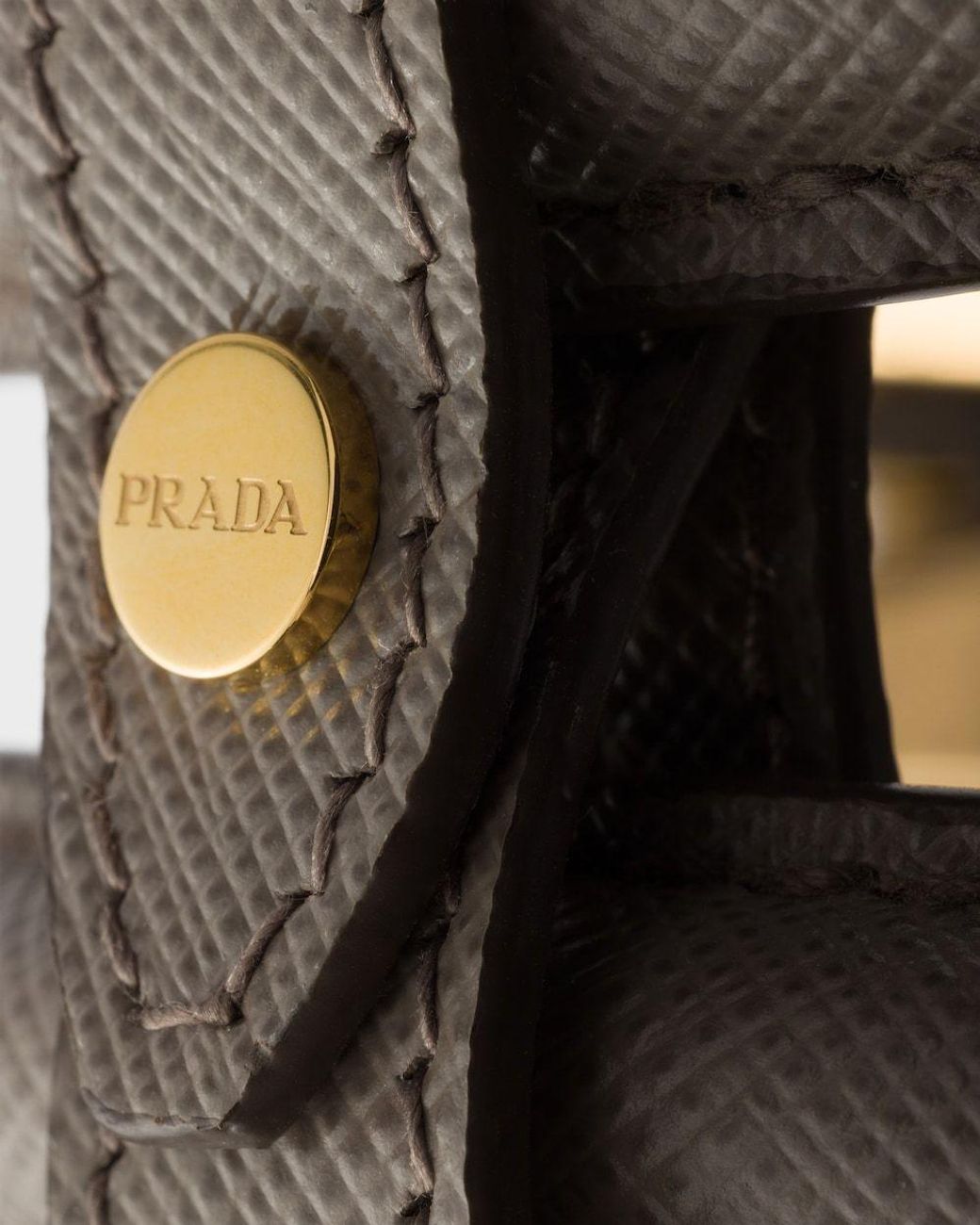 Prada Brown Galleria Medium Saffiano Leather Bag