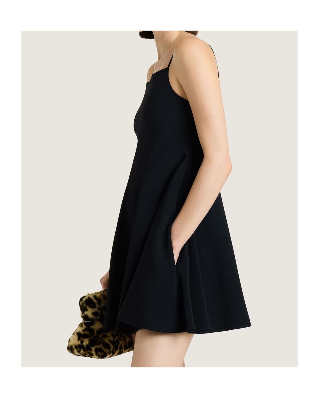 Givenchy Blue Sliced Mini Dress