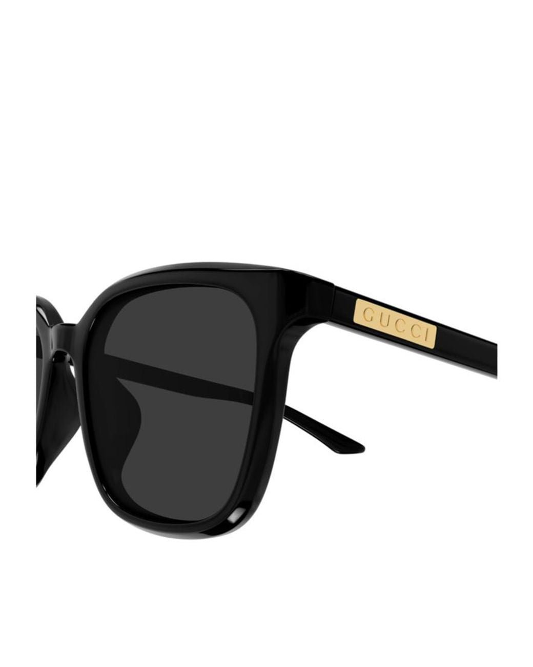 Gucci Black Eyewear Square Frame Sunglasses for men
