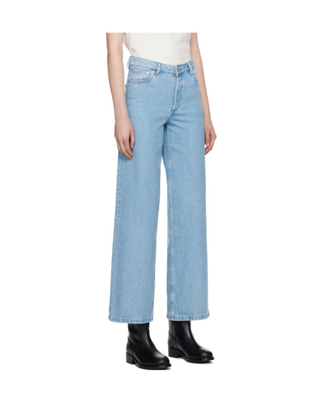A.P.C. . Blue Elisabeth Jeans