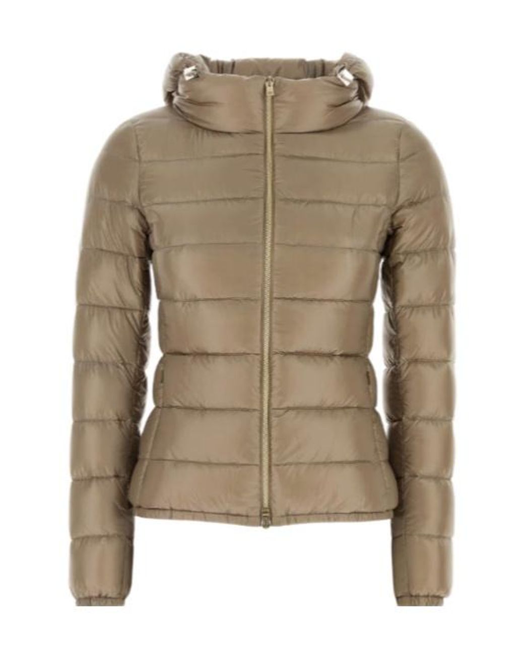 Herno Multicolor Hooded Quilted Jacket