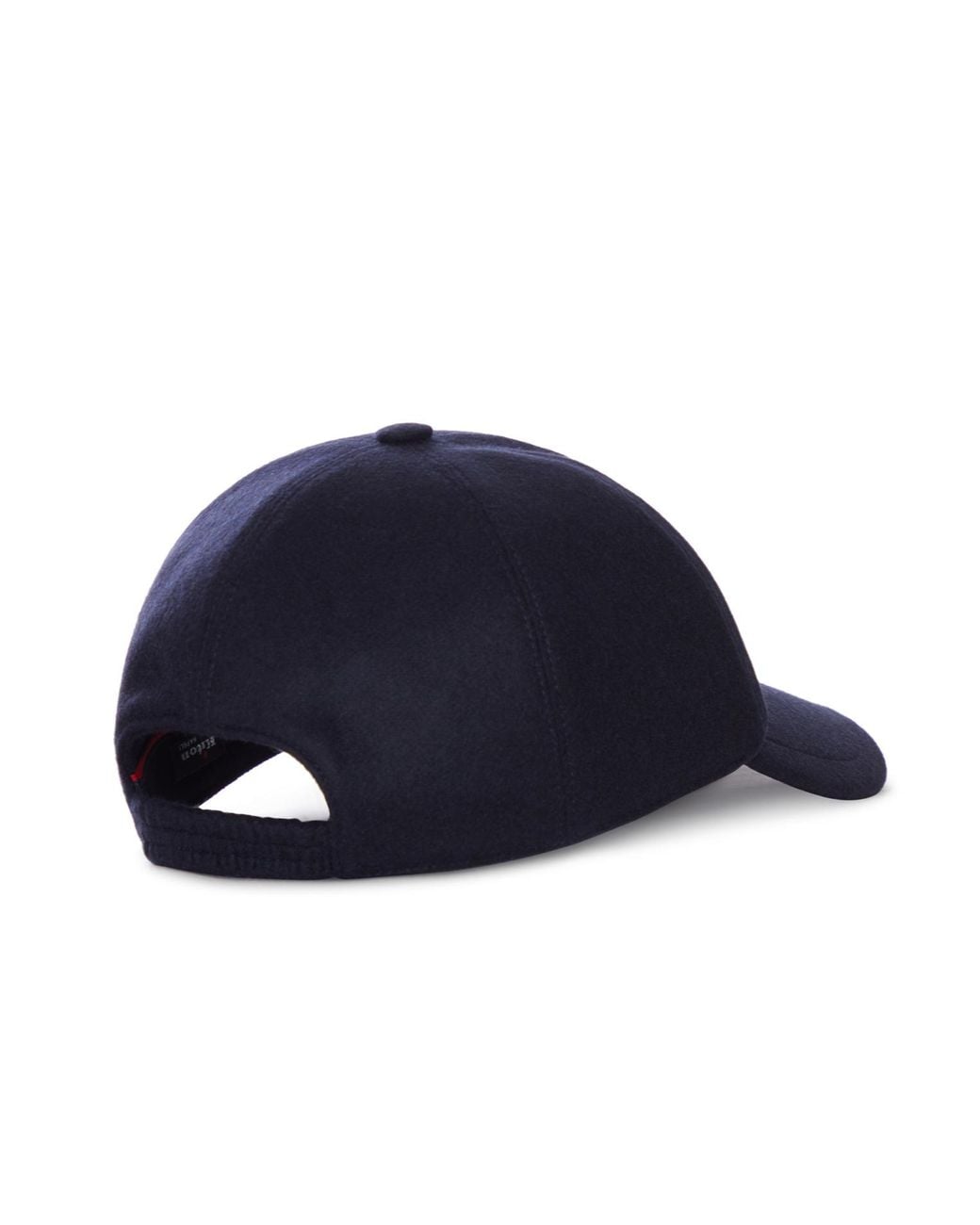Kiton Blue Logo Baseball Cap for men