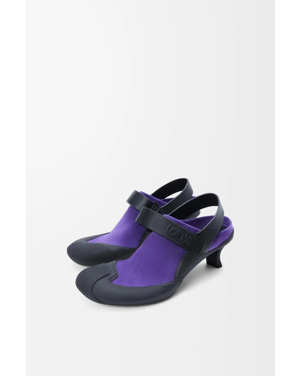 Loewe Blue Dive Touch-Strap Pumps