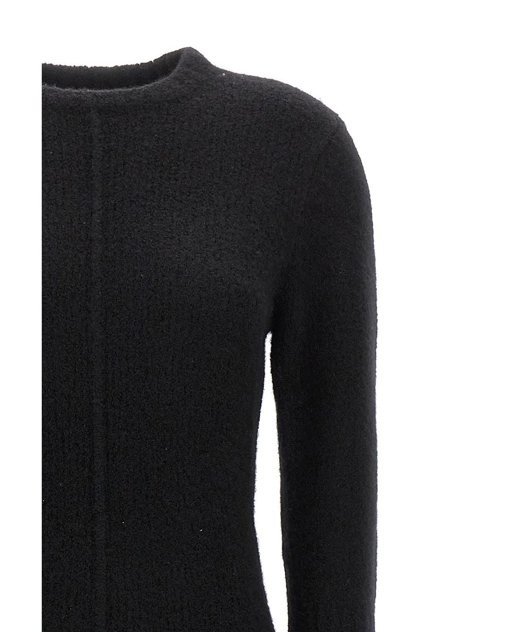 Loulou de Saison Black Bisha Knitted Dress