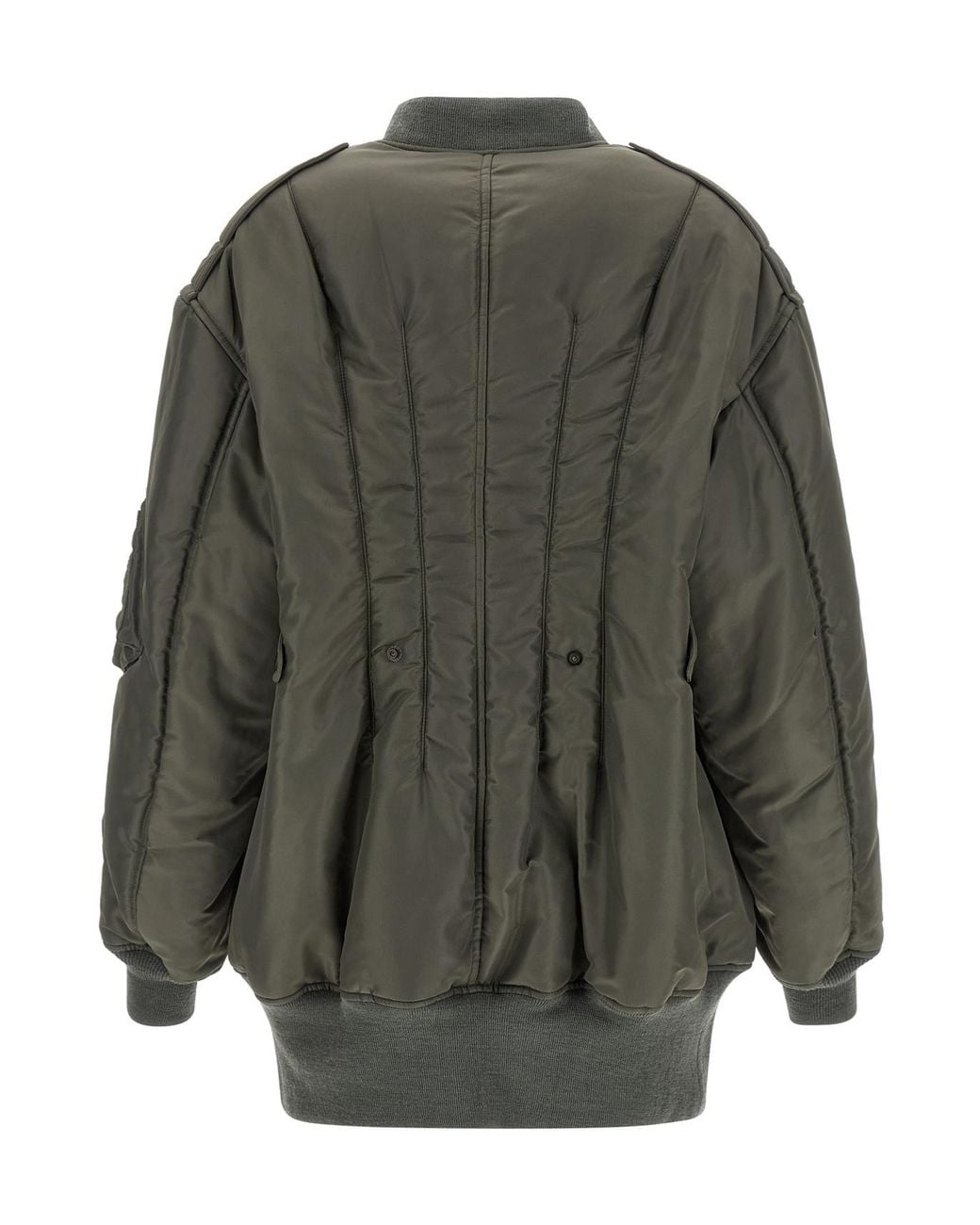 Junya Watanabe Green Padded Bomber Jacket