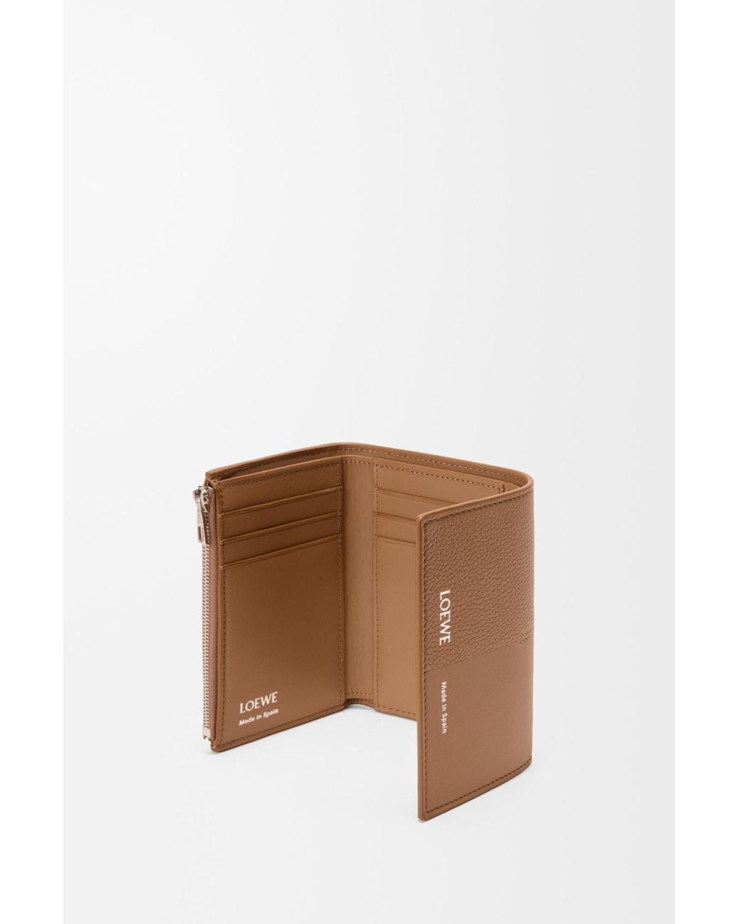 Loewe Brown Small Vertical Wallet