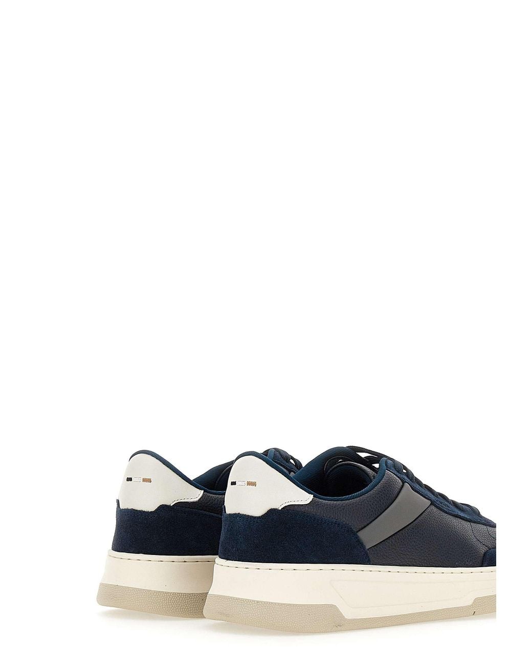 Boss Blue Crew Neck Low Top Casual Shoes for men