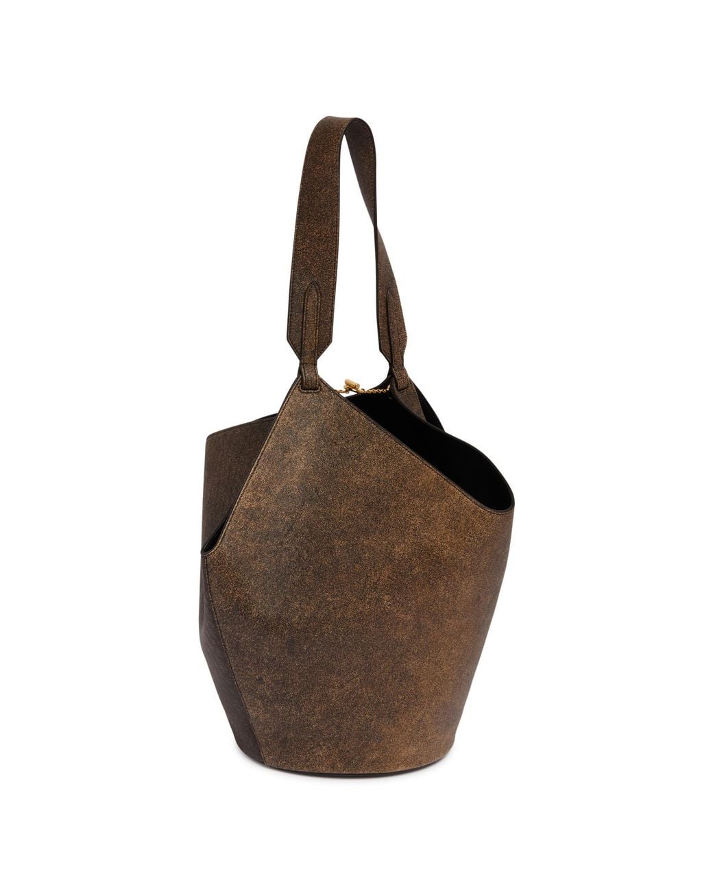 Khaite Brown Lotus Tote Bag