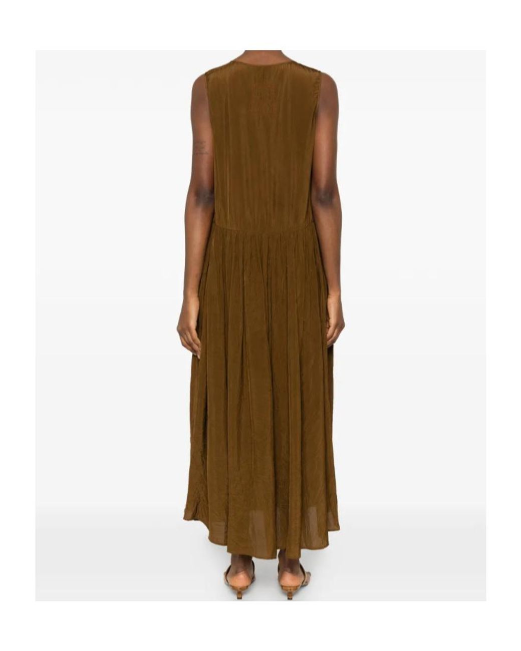 Uma Wang Natural Sleeveless Dress