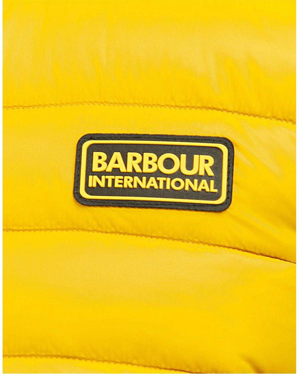 Barbour Yellow Quilted Gilet for men