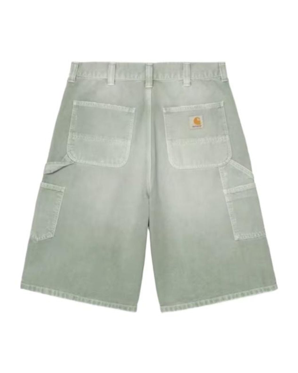 Carhartt Gray Wip Utility Work Shorts for men