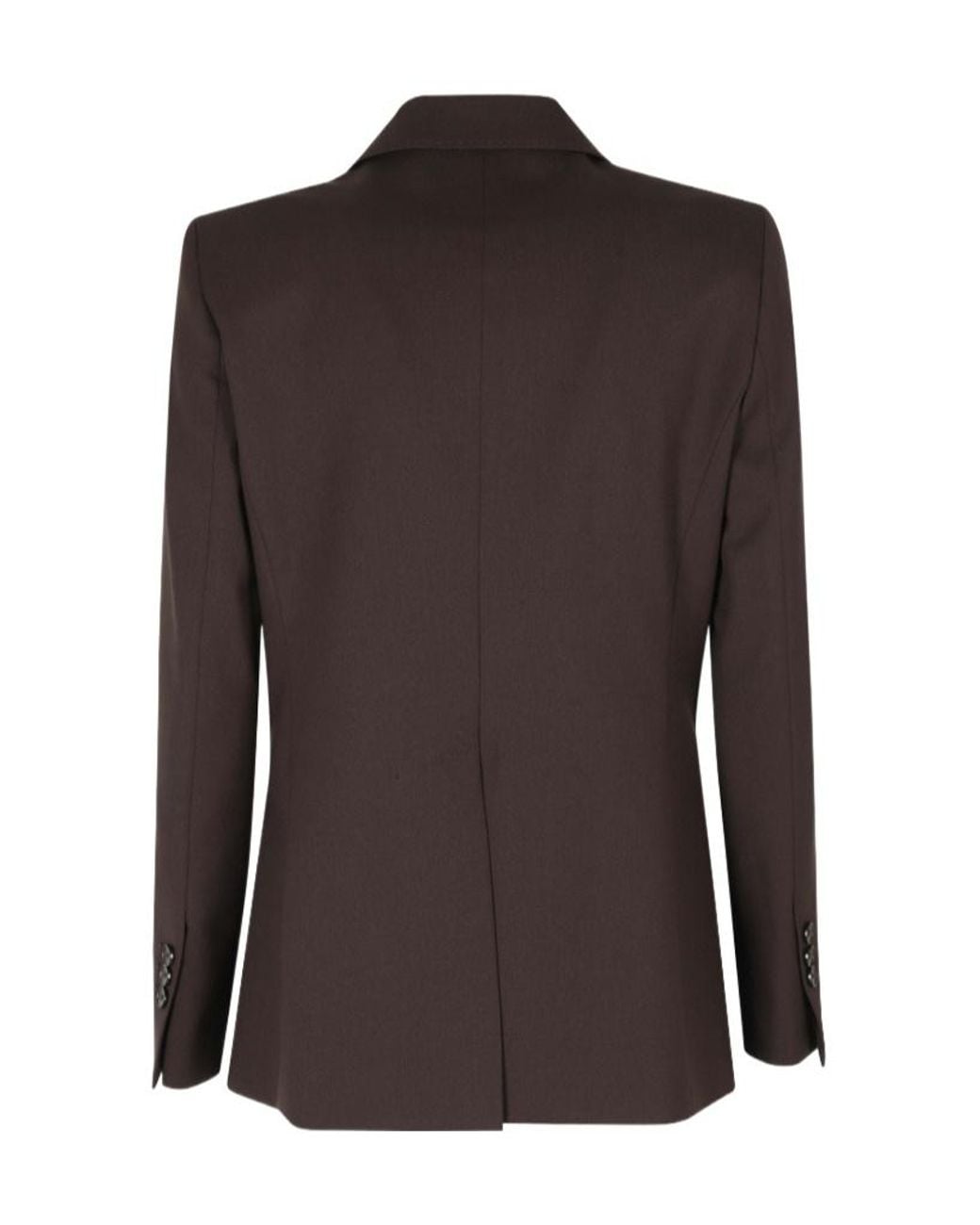 Seventy Brown Double-Breasted Blazer