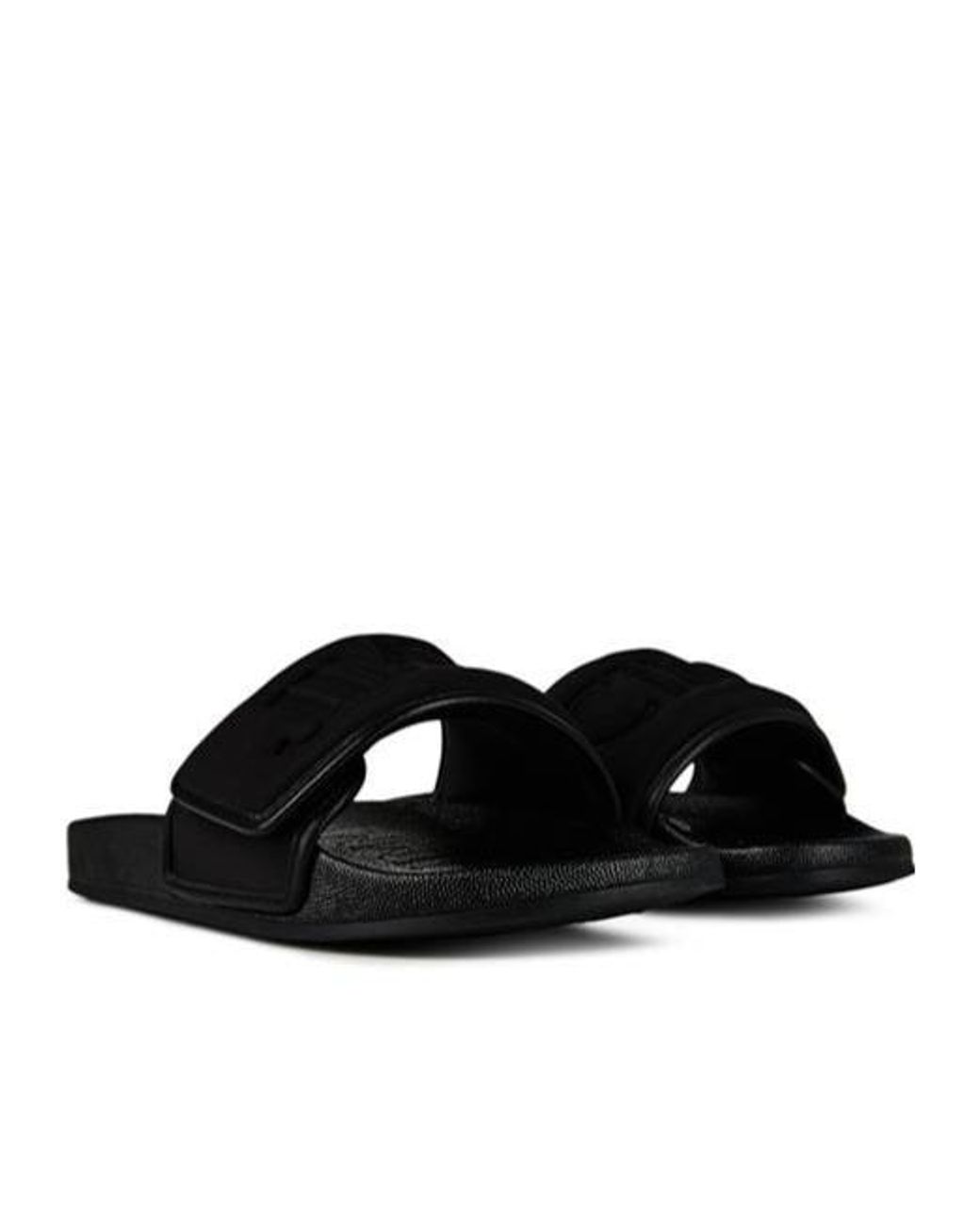 Jimmy Choo Black Lycra Fitz/F Sliders