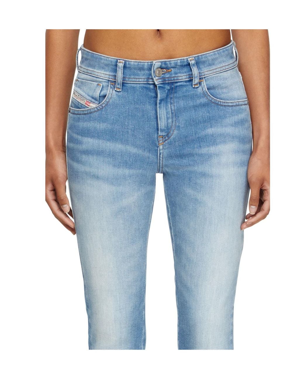 DIESEL Blue 2017 Slandy Skinny Jeans