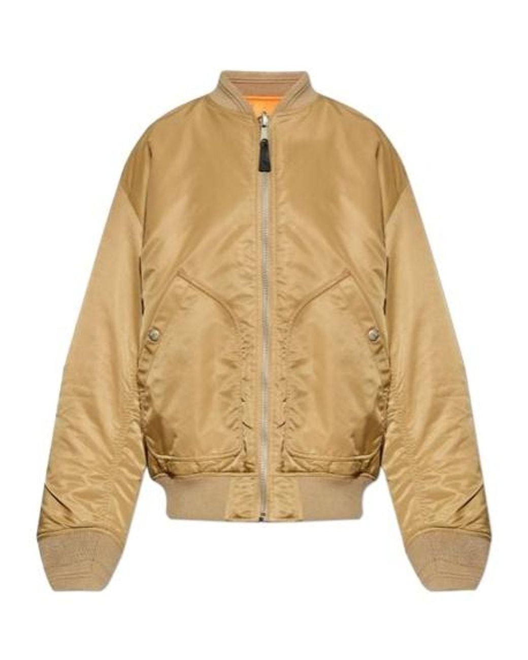 DIESEL Natural J-Held Oval D Padded Bomber Jacket for men