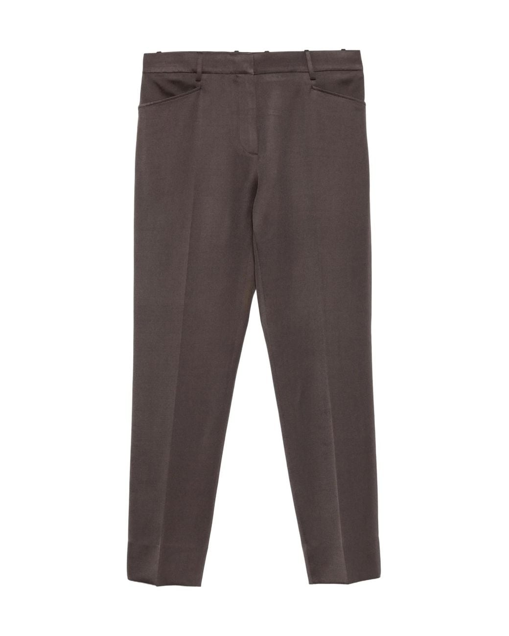 Tom Ford Gray Pocket-Detail Trousers