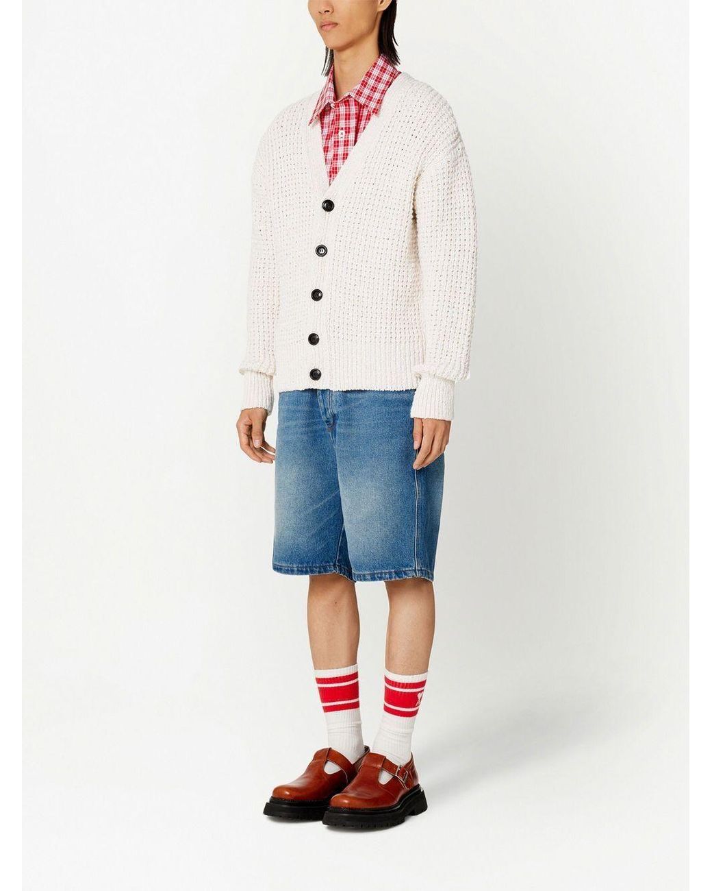 AMI White Sweaters for men