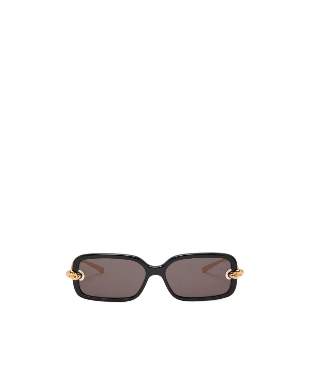 Bottega Veneta White Versatile Square-Framed Glasses