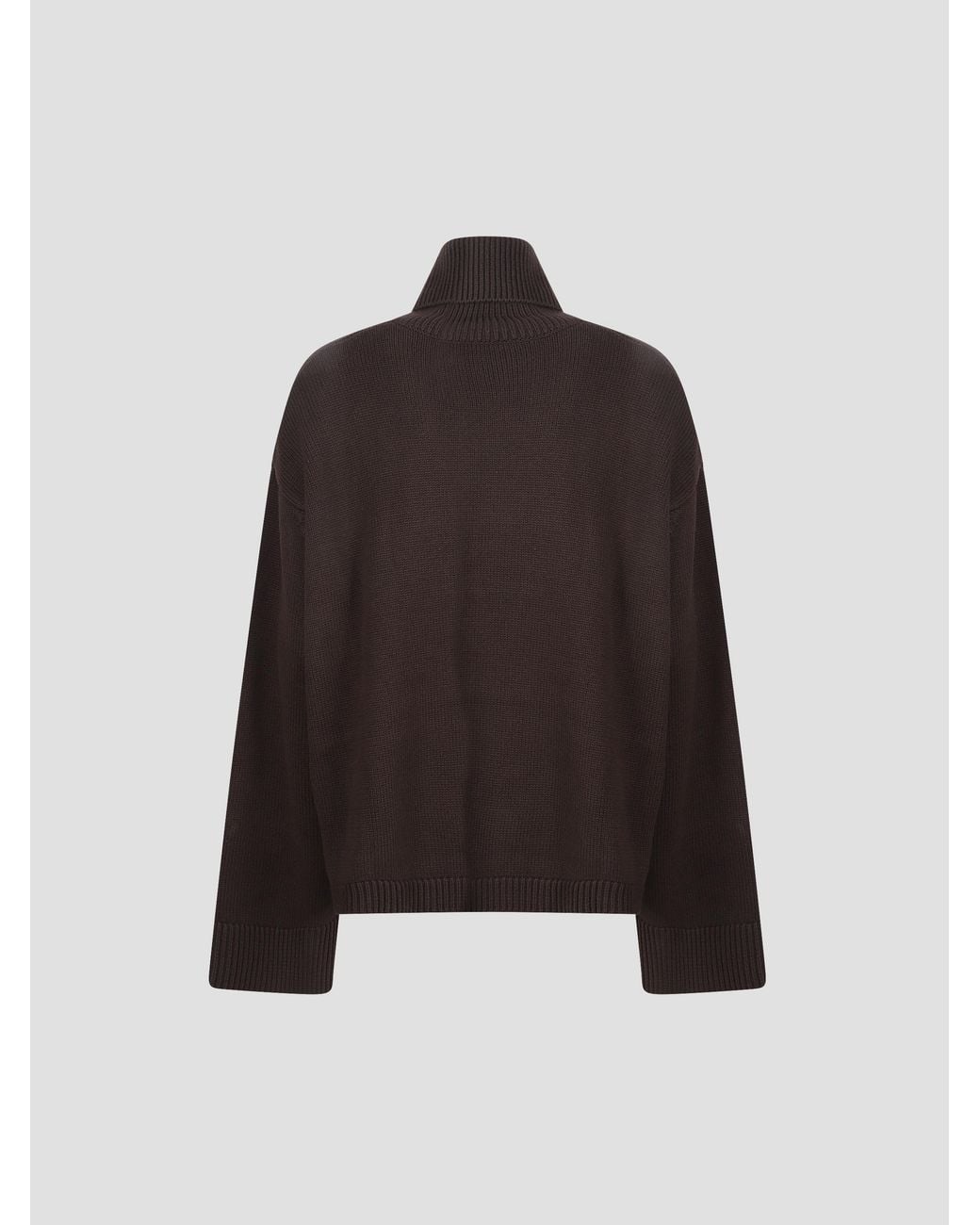Frankie Shop Black Rhea Trapeze Turtleneck