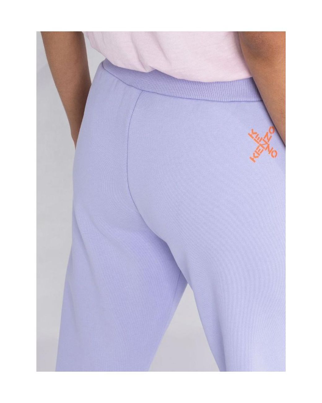 KENZO Blue Logo Sweatpants