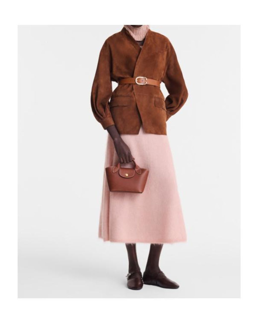 Longchamp Brown Épure Xs Tote Bag