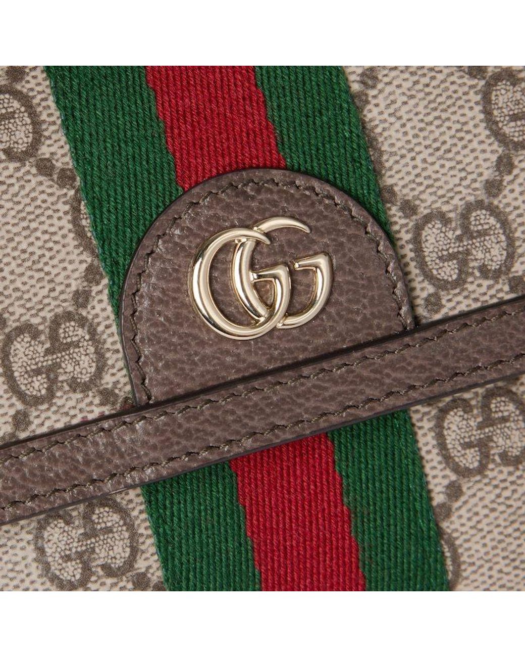 Gucci Gray Ophidia Mini Shoulder Bag