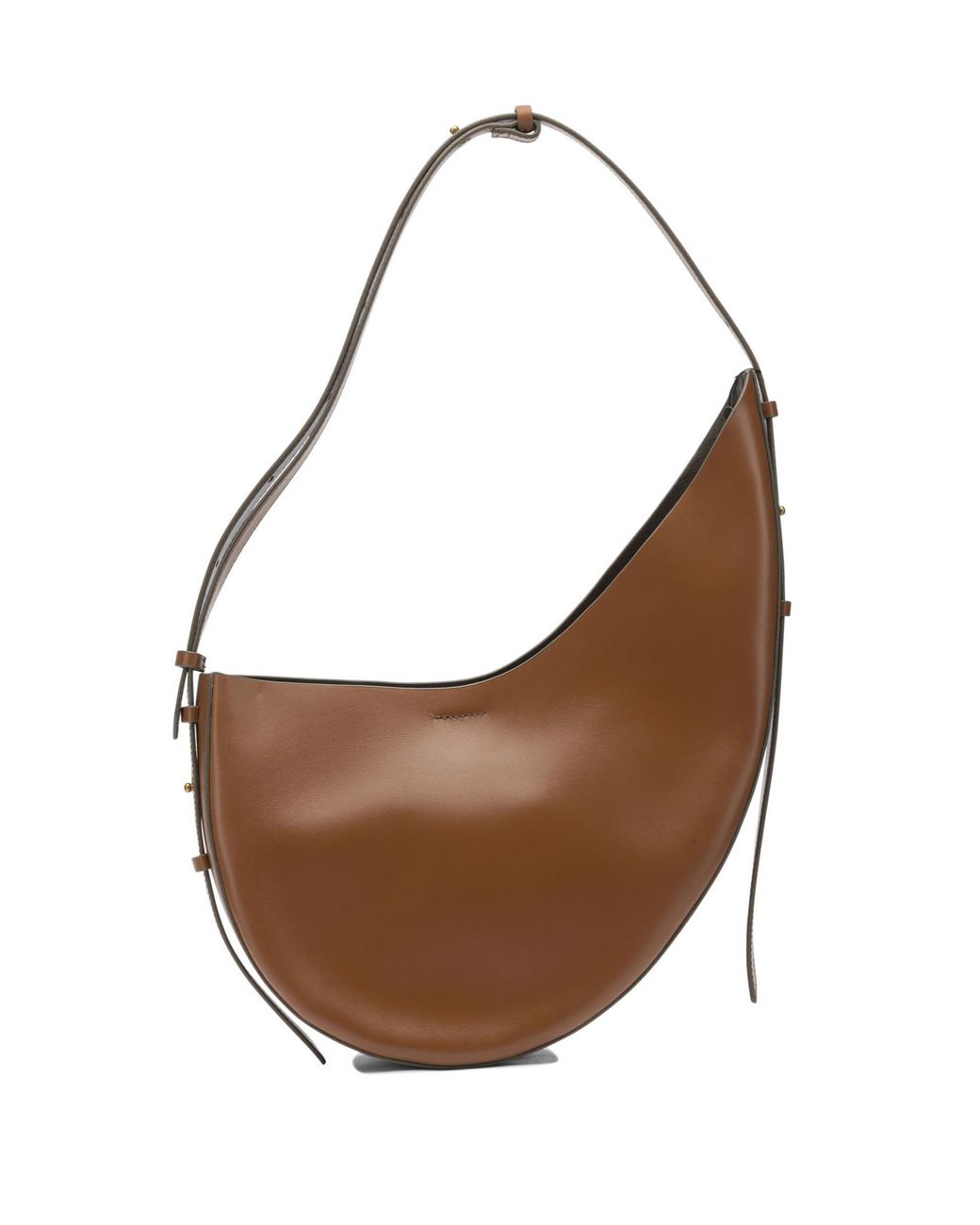 Soeur Brown Winona Calf Leather Shoulder Bag