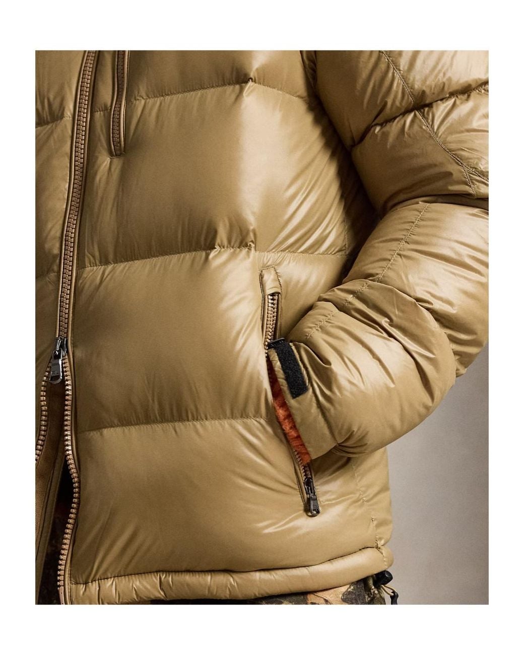 Polo Ralph Lauren Natural The Gorham Glossed Down Jacket for men