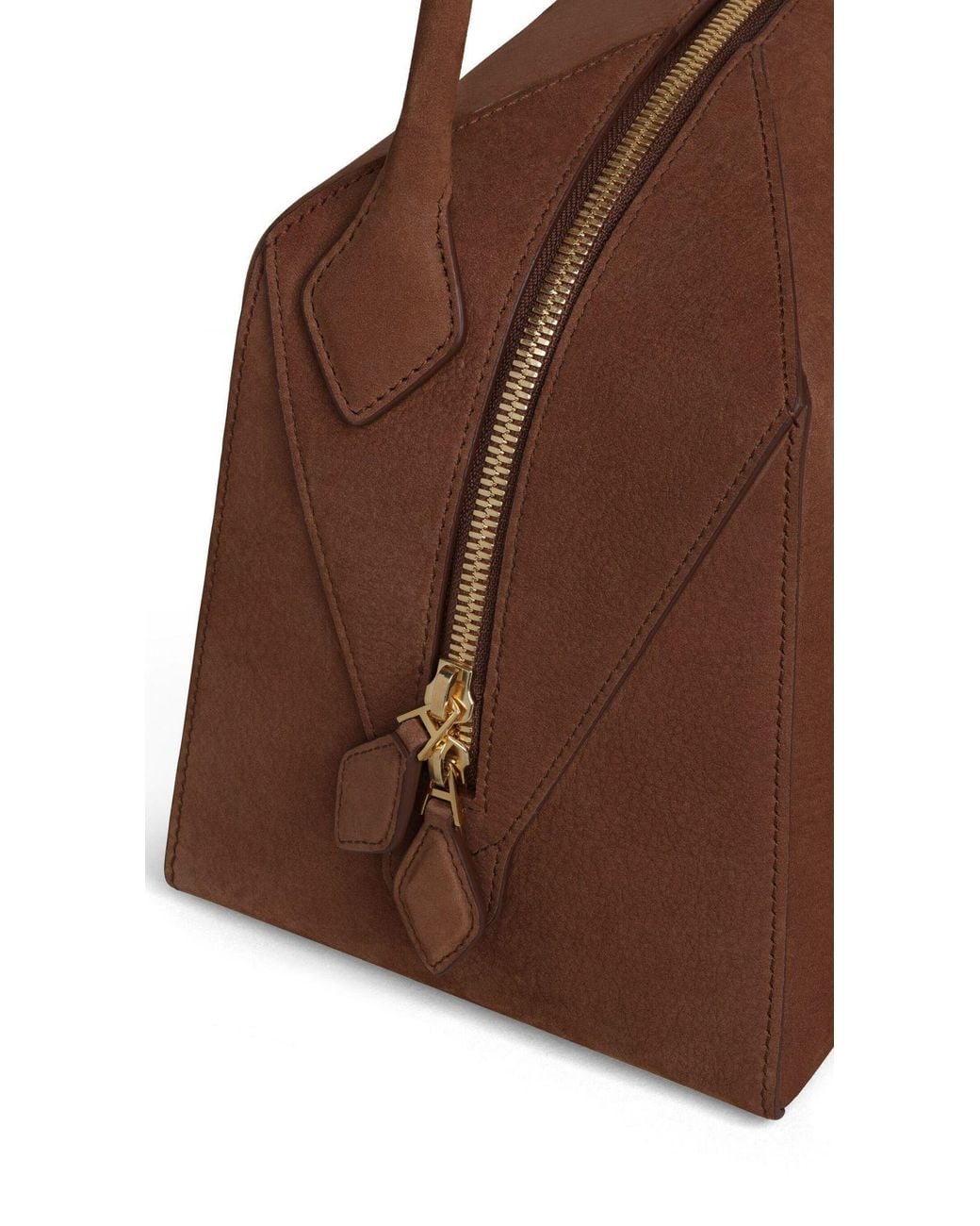Alaïa Brown Alaïa Structured Shoulder Bag