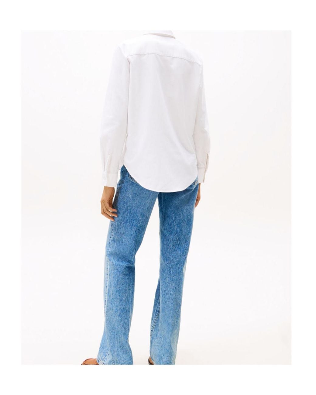 Tommy Hilfiger White Long-Sleeved Shirt