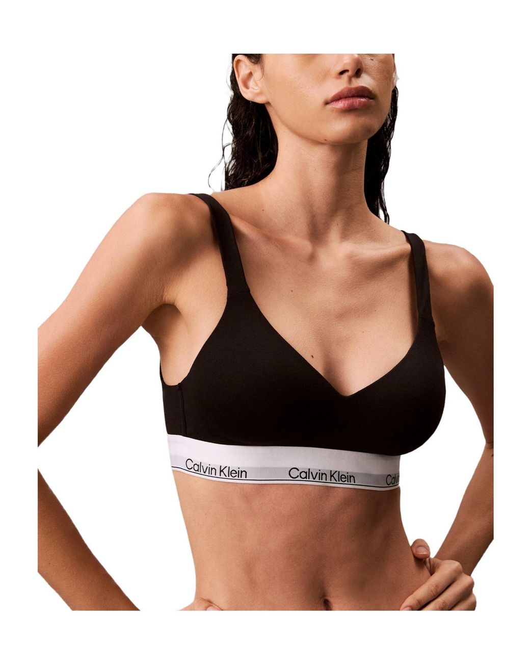 Calvin Klein White Solid Color Underwear