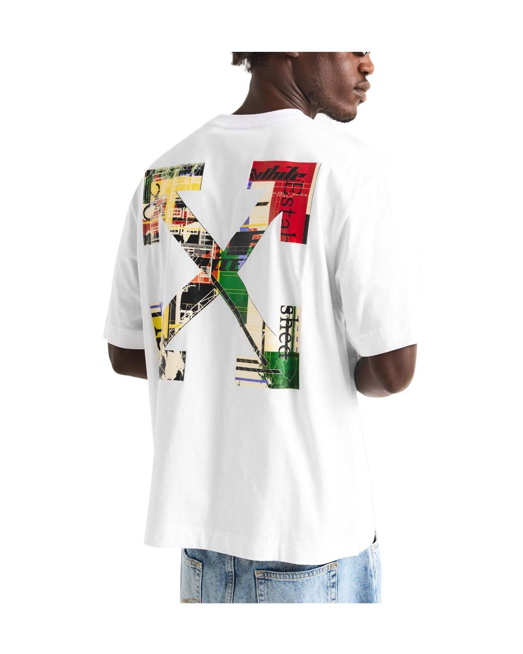 Off-White c/o Virgil Abloh White Printed T-Shirt for men