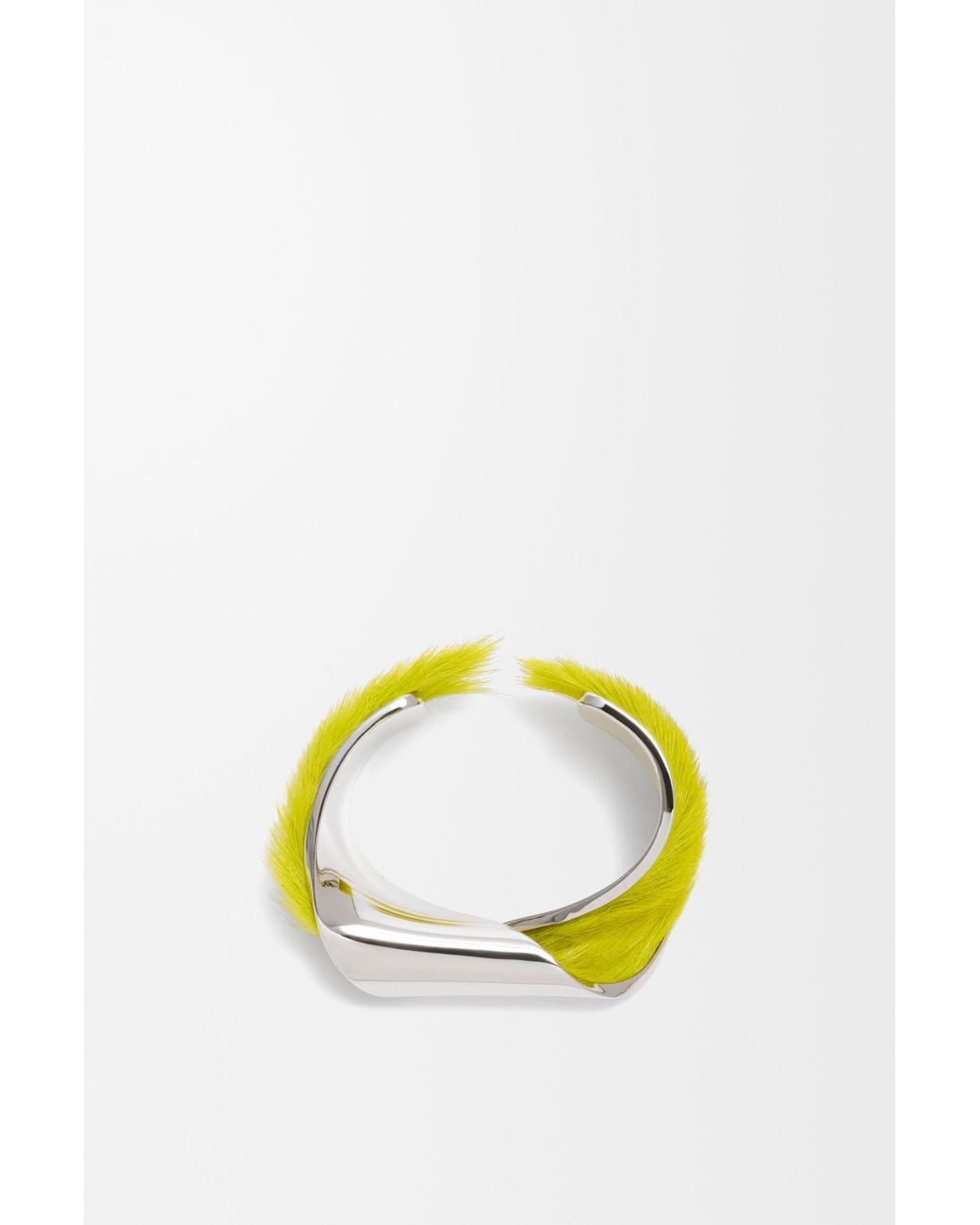 Loewe Yellow Thin Twisted Cuff