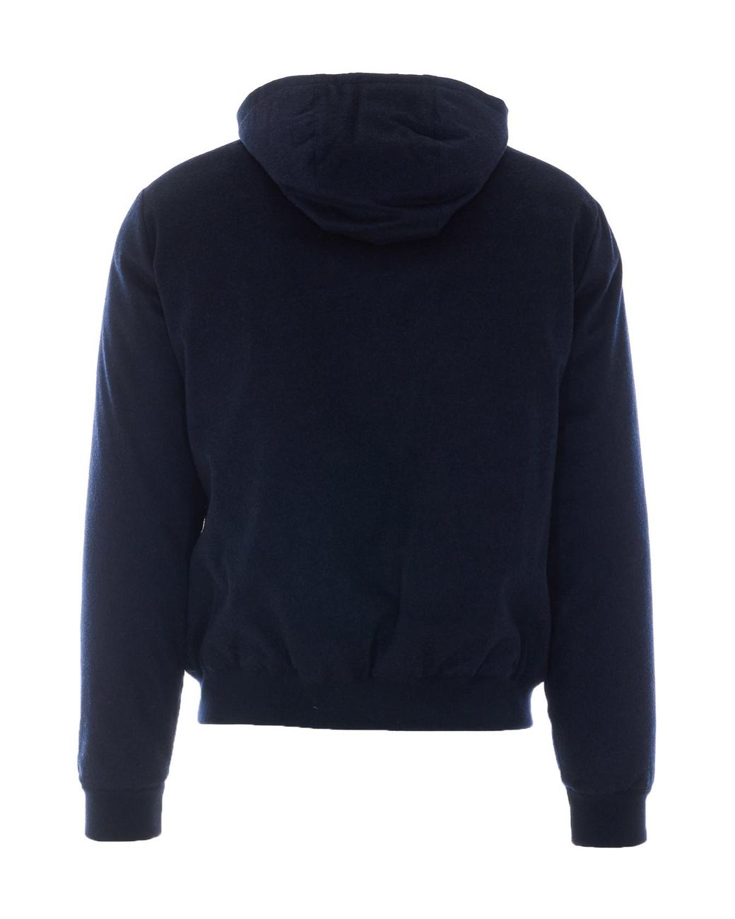 Moorer Blue Oniro Hooded Zip-Up Down Jacket for men
