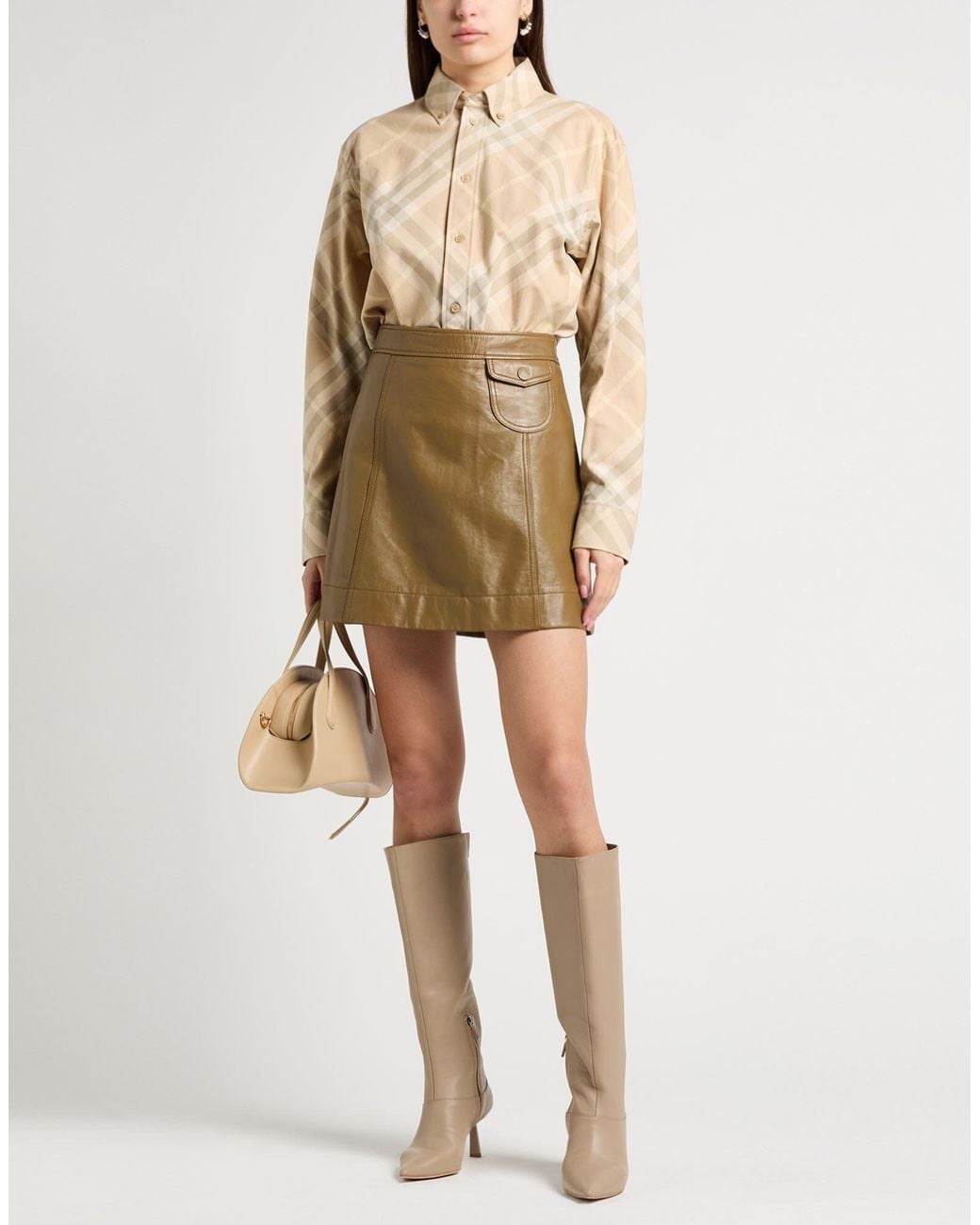 Burberry Natural Shirt Cotton