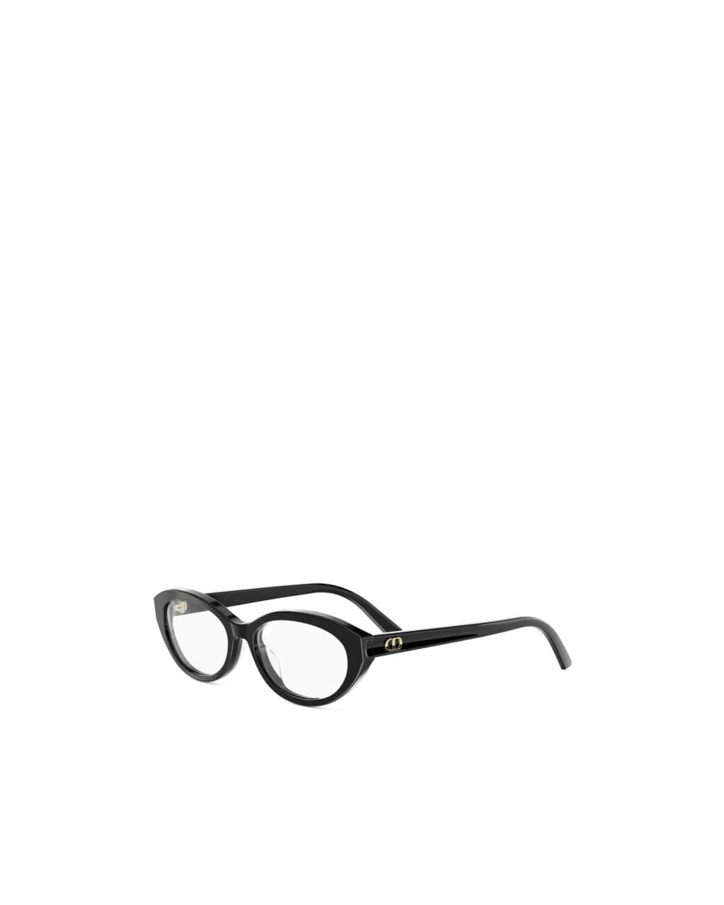 Dior White Eyewear Oval Frame Glasses for men