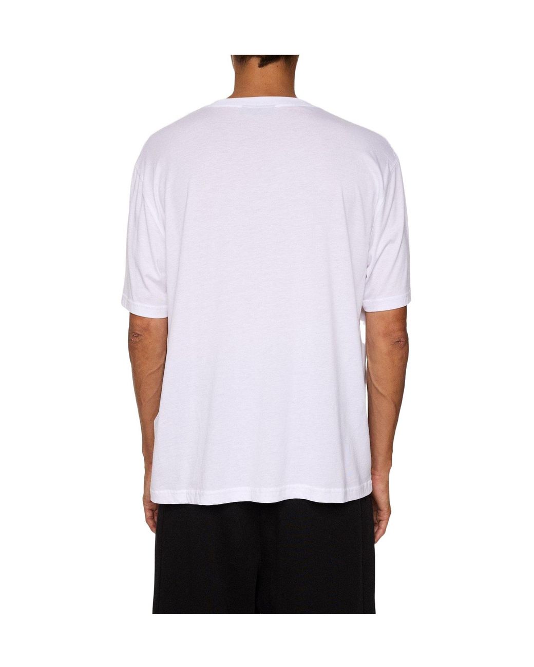 J.Lindeberg White Lind Alpha Regular Fit T-Shirt for men