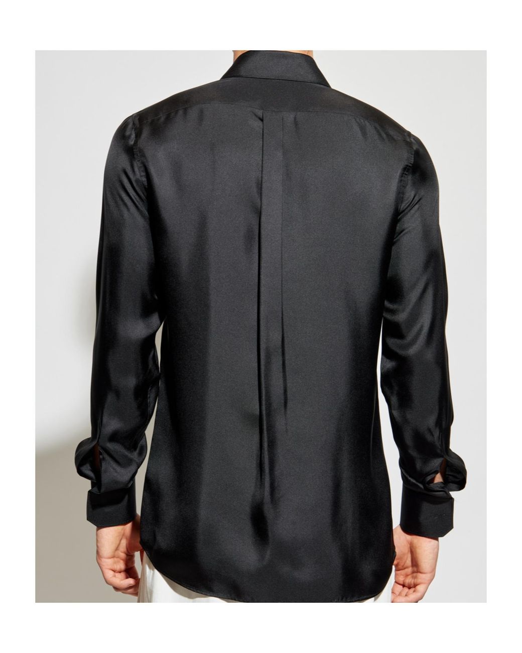 Dolce & Gabbana Black Long-Sleeved Shirt for men