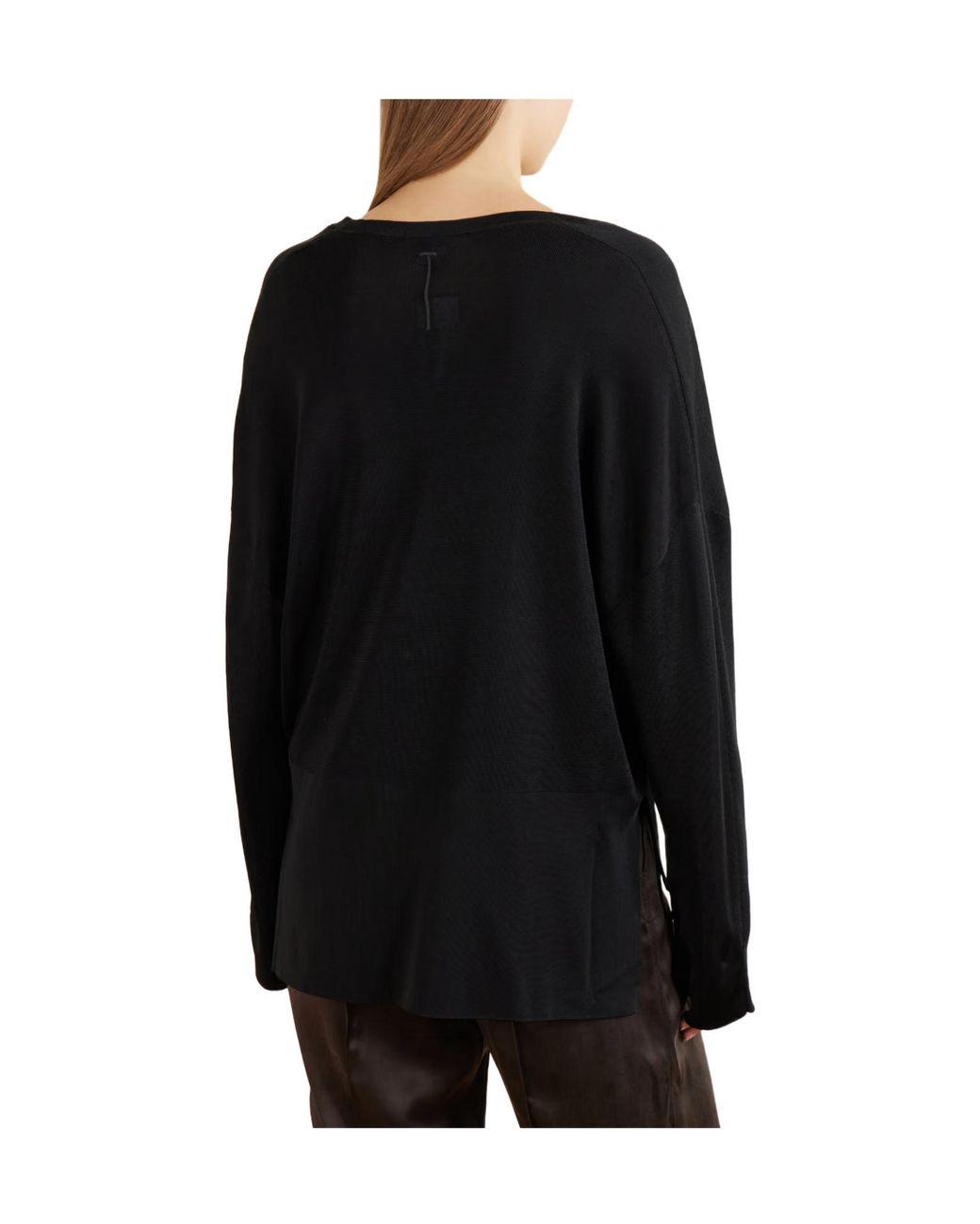 Tom Ford Black V-Neck Knitted Sweater