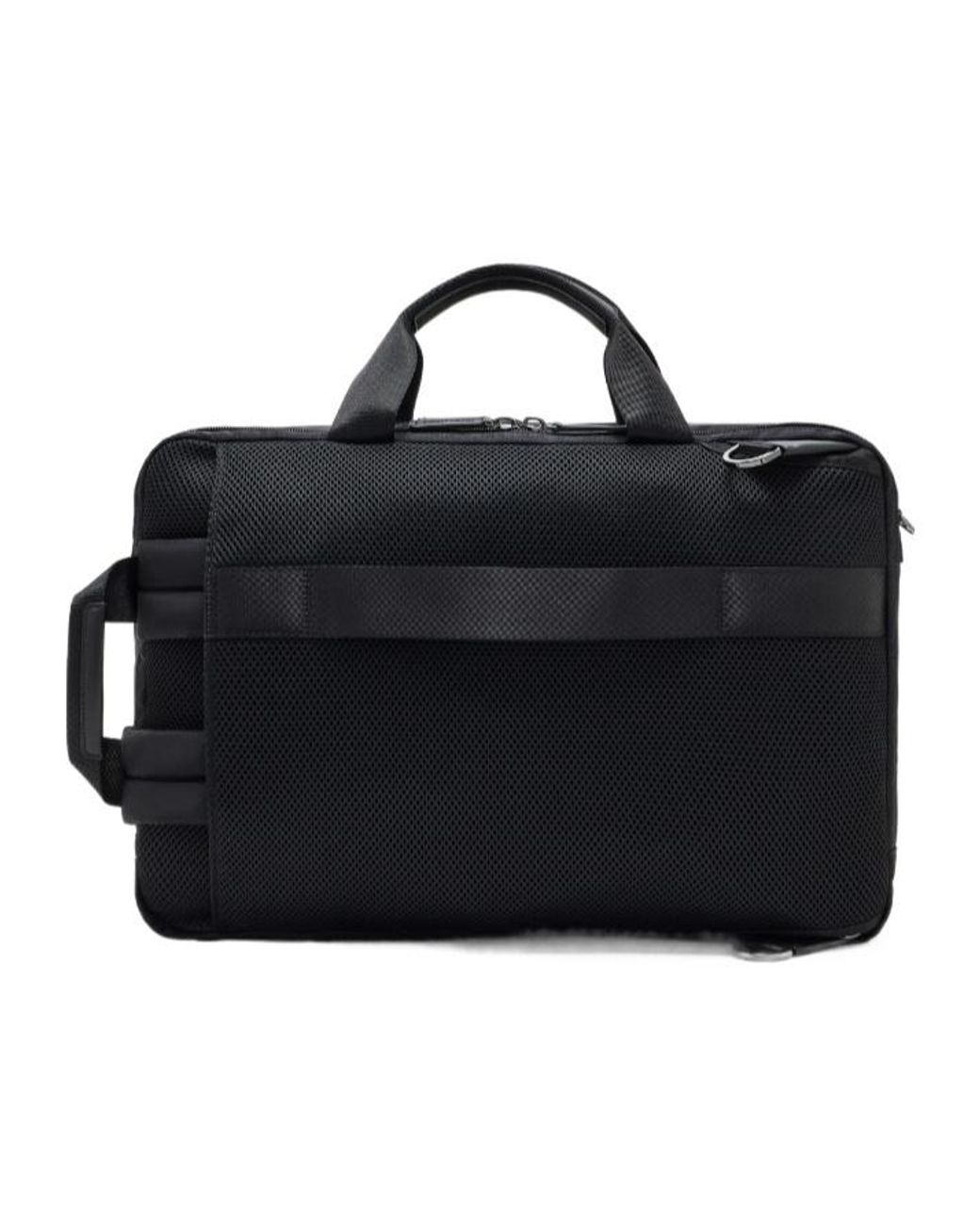 Emporio Armani Black Cabin Backpack for men