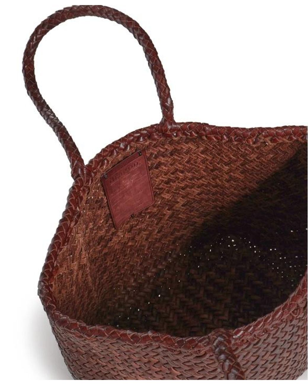Dragon Diffusion Red Grace Small Basket Bag