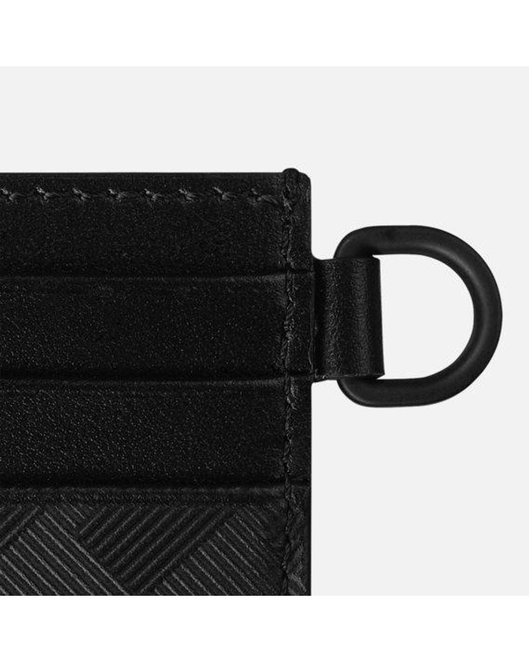 Montblanc Black Logo Card Bag for men