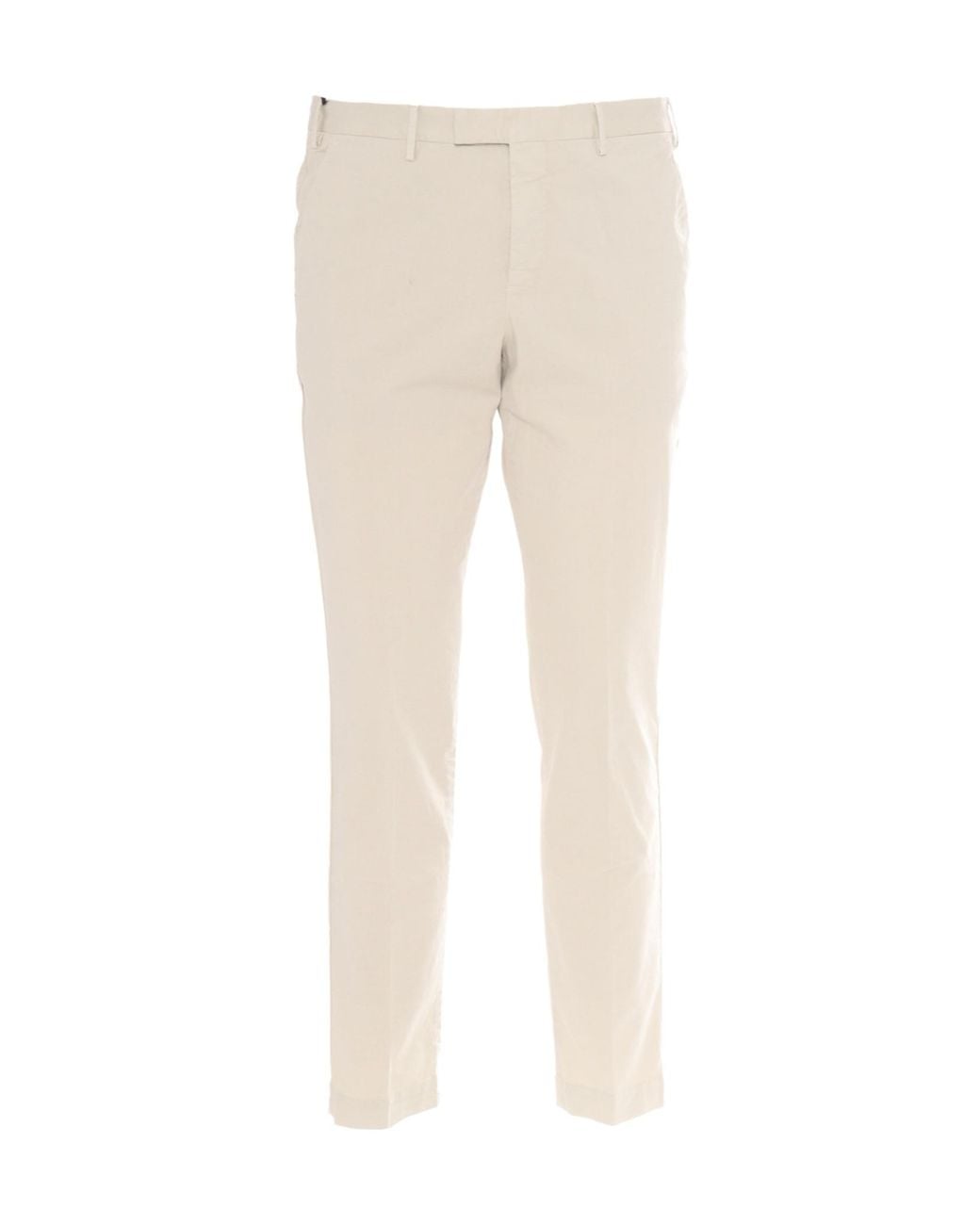 PT01 Natural Pt Torino Classic Tailored Pants for men