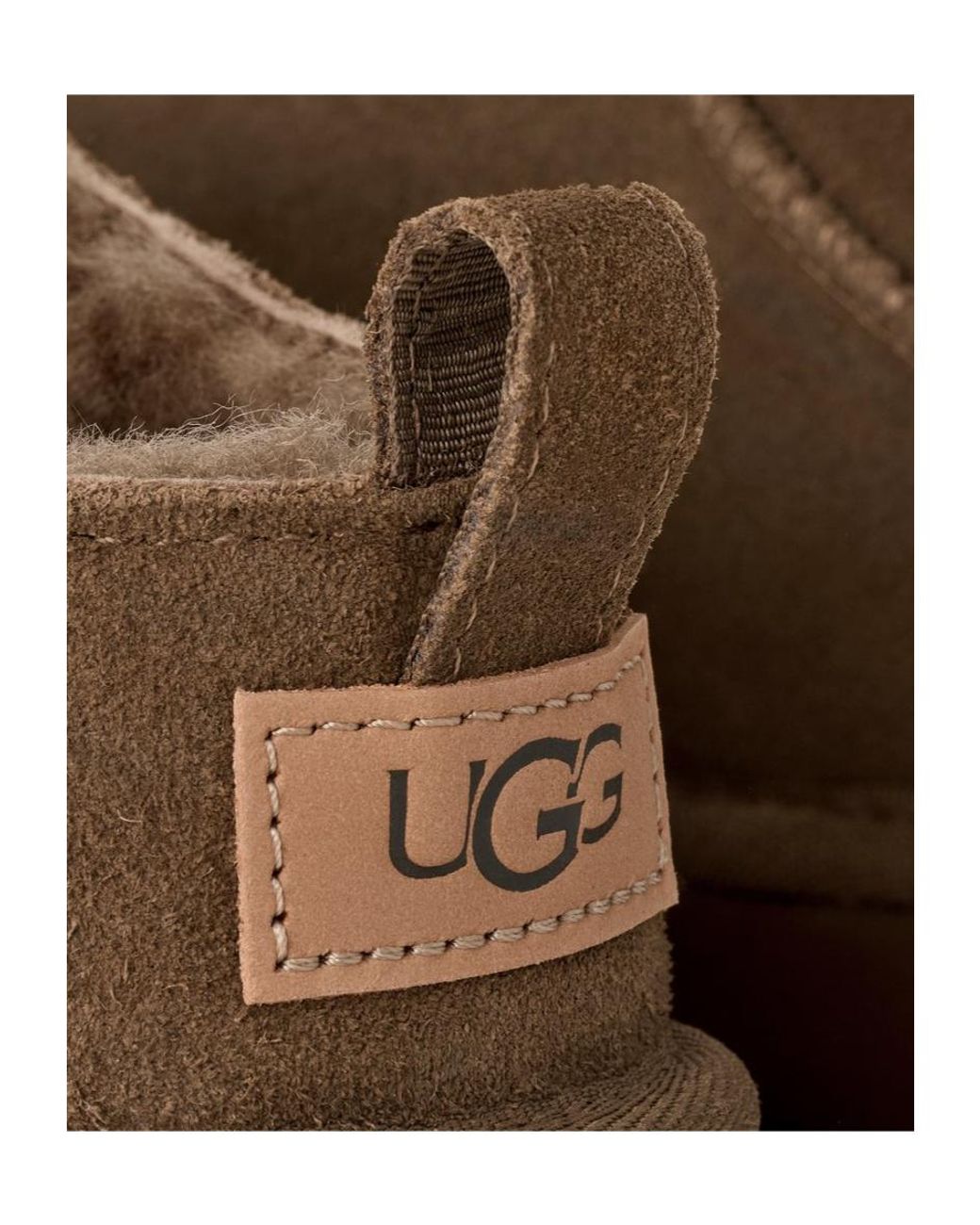 Ugg Brown Classic Micro Sandals