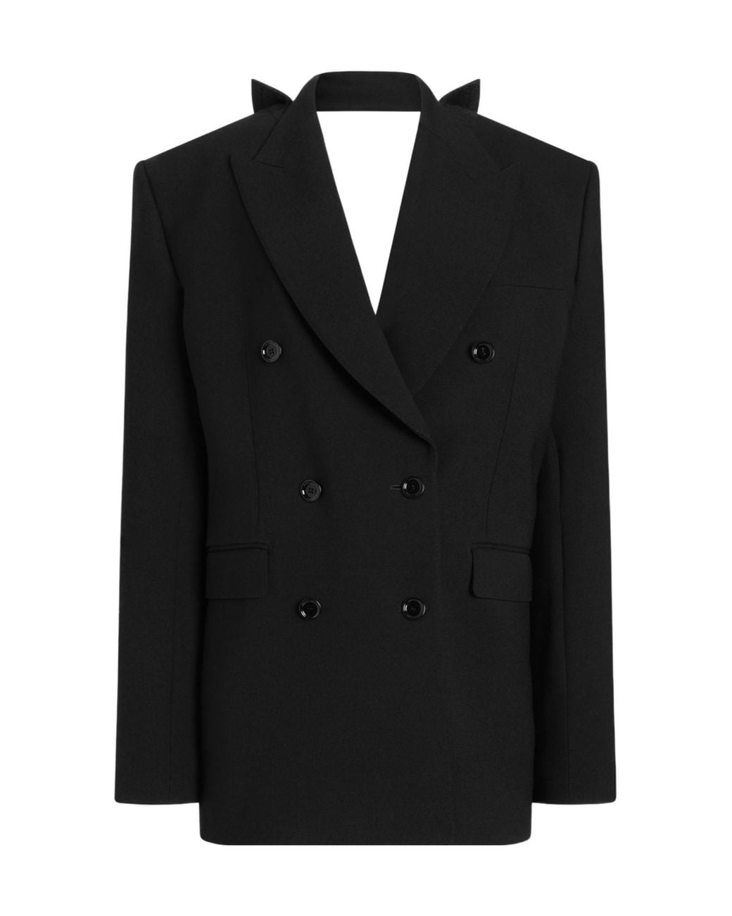 Dolce & Gabbana Black Duplex Double-Breasted Blazer