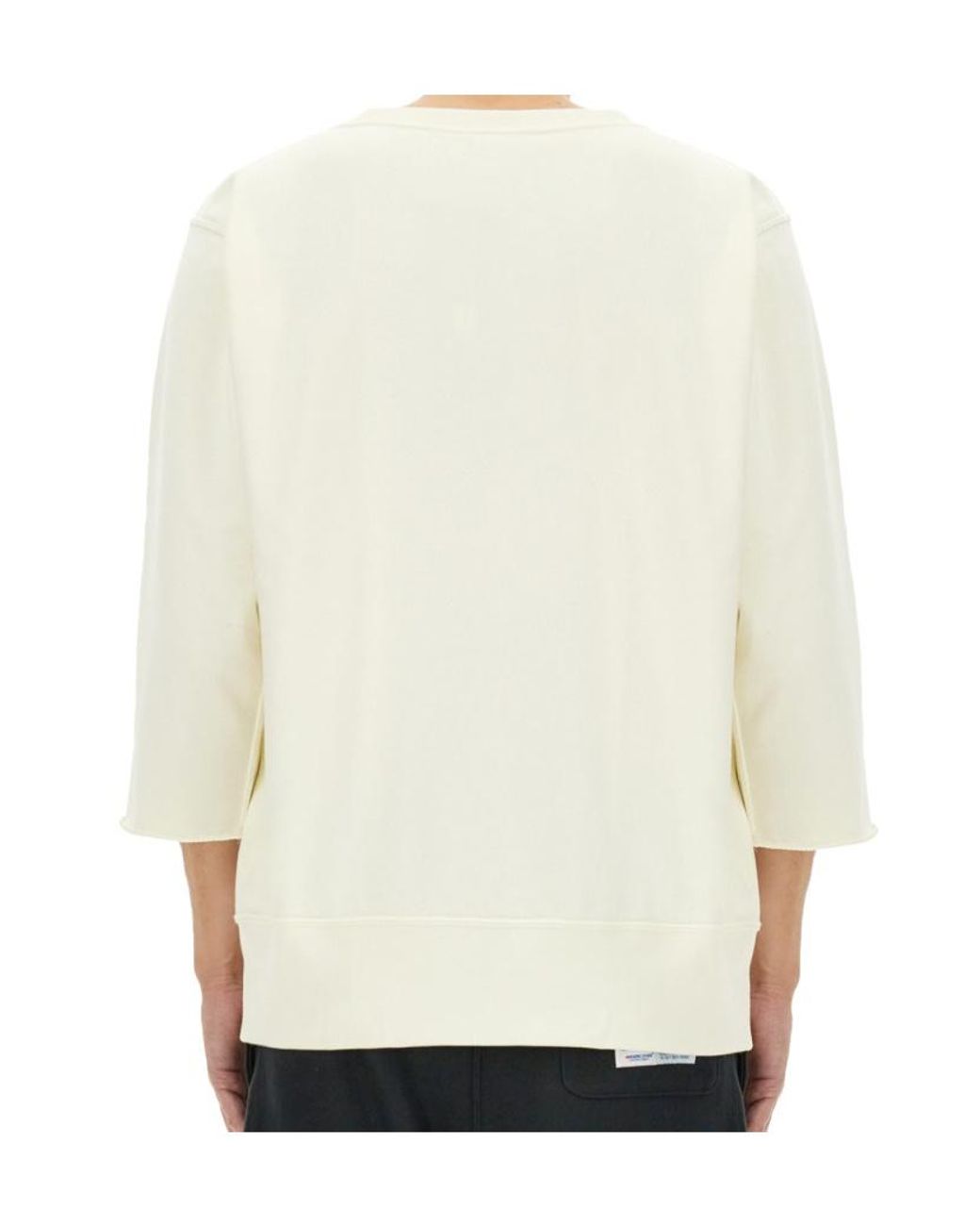 Undercover Natural X Champion Logo Patch Crewneck Sweatshirt for men