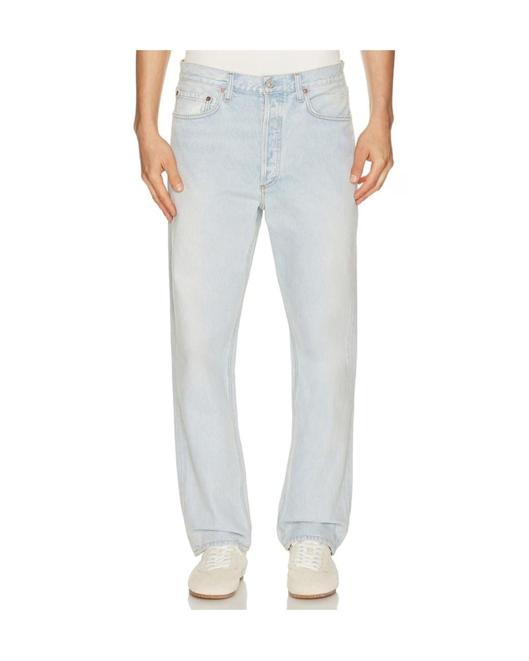 Agolde Blue 90S Loose-Fit Jeans for men