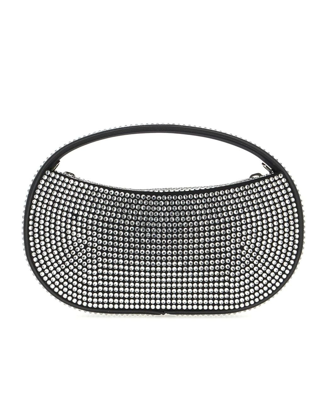 Coperni White Sound Swipe Embellished Tote Bag
