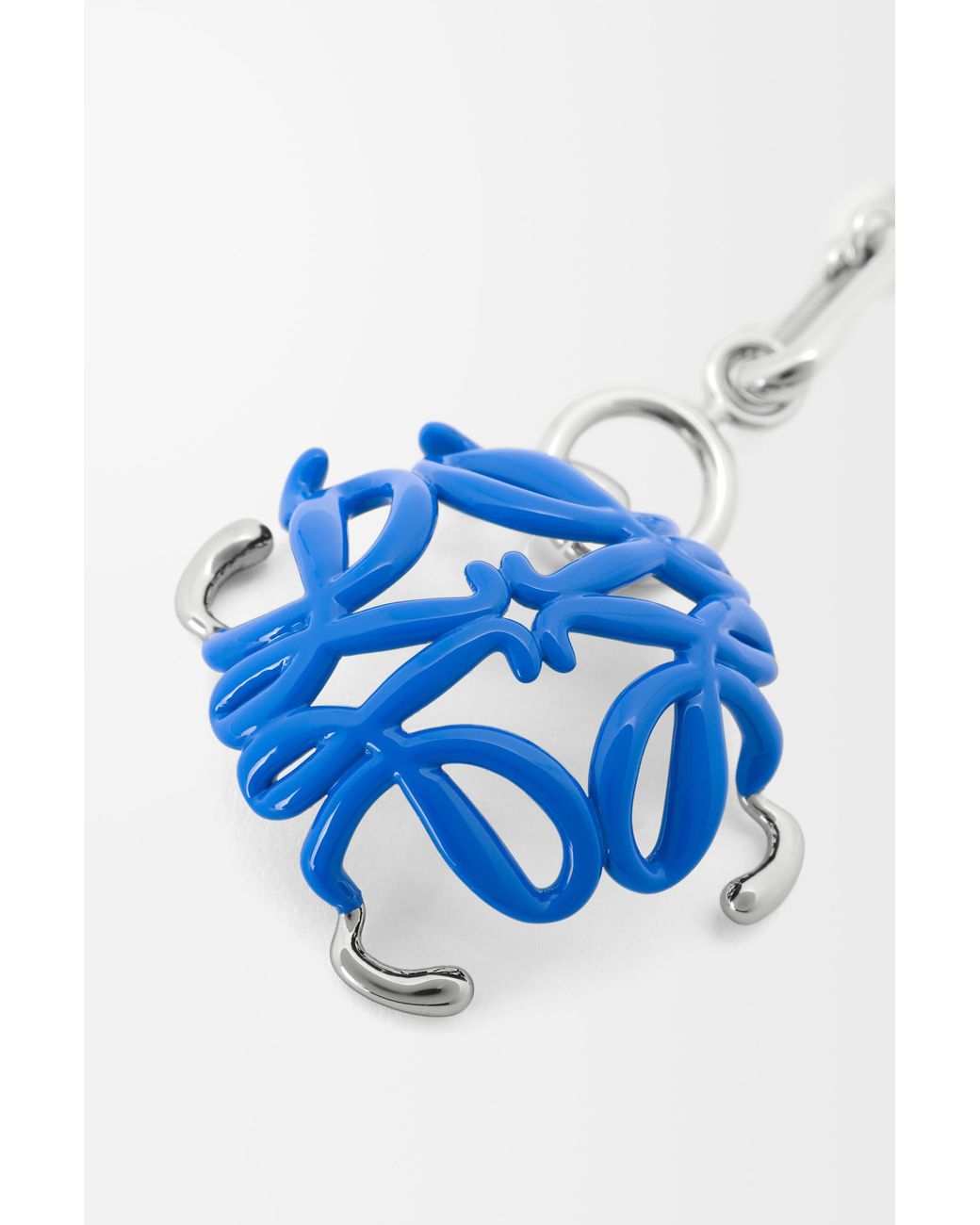 Loewe Blue Scarabee Anagram Bag Charm