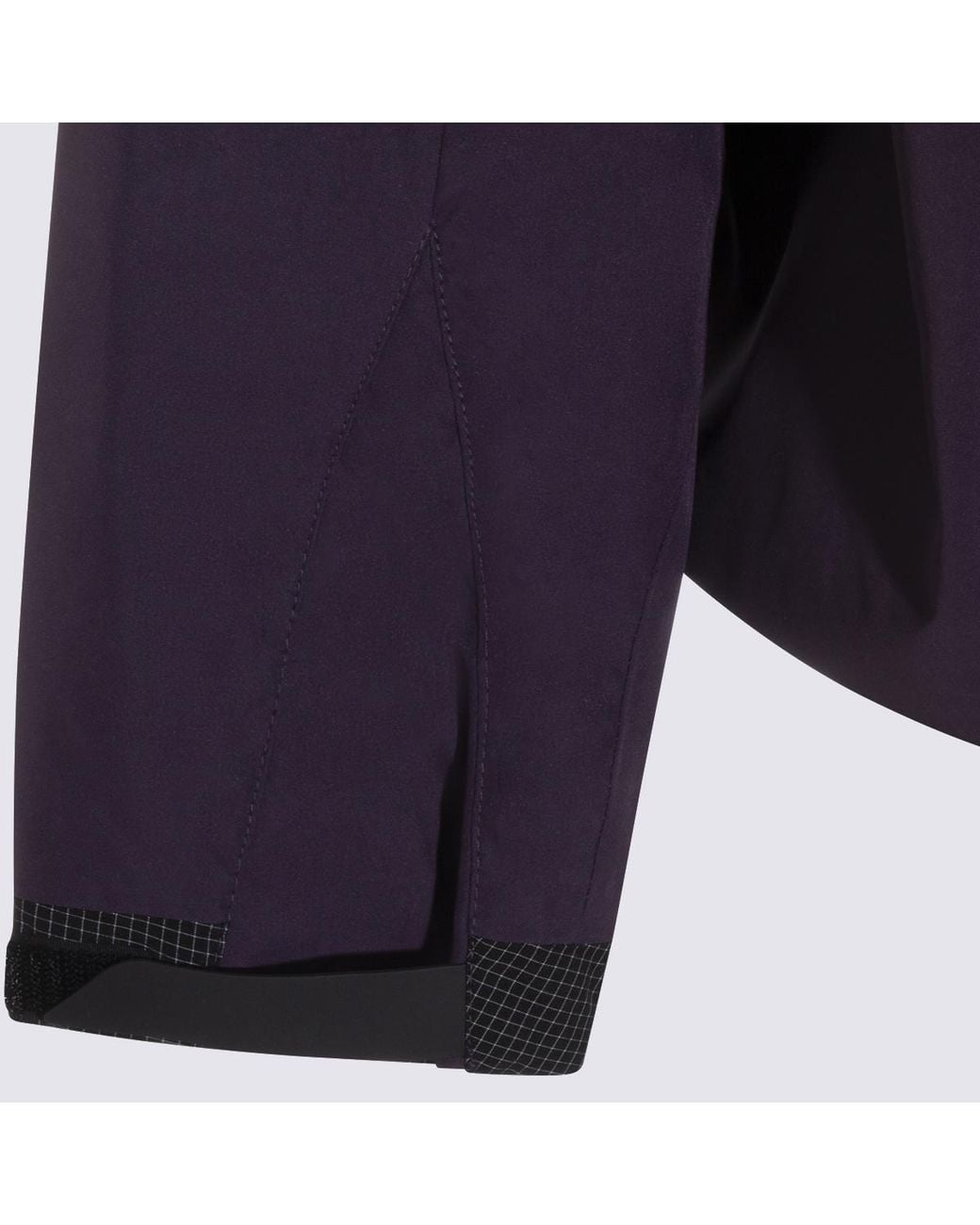 The North Face Purple Panelled Hooded Jacket for men